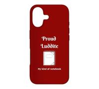 Proud Luddites Like Real Notebooks Case for iPhone 17