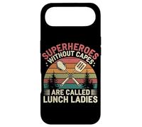 Proud Lunch Lady Quote Superheroes Without Capes Saying Case for iPhone Air