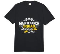 Proud Maintenance Squad Skilled Worker Team Work Distressed Comfort Colors Adult Heavyweight T-Shirt