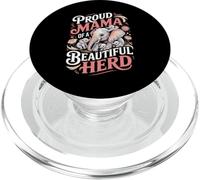 Proud Mama Of A Beautiful Herd Elephant Elephants PopSockets PopGrip for MagSafe