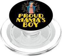 Proud Mama's Our Lady Blessed Cute Catholic Boy Men PopSockets PopGrip for MagSafe