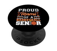 Proud Mami Of A 2026 Senior Basketball Graduate Grad 2026 PopSockets Adhesive PopGrip