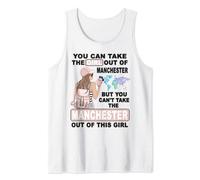 Proud Manchester Girl - Cool Girl from Manchester City Tank Top