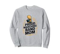 Proud Marching Band Mom, Band Parent Sweatshirt