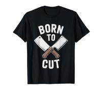 Proud Meat Cutter Born Cut Primal Butcher Cuts T-Shirt