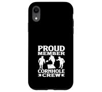 Proud Member Cornhole Crew Cornhole Lover Case for iPhone XR
