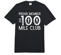 Proud Member of The 100 Mile Club Ultra Run Trail Running Comfort Colors Adult Heavyweight T-Shirt