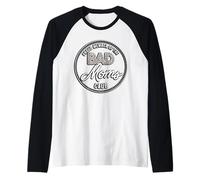 Proud Member of The Bad Mom Club Funny Mothers Day Leopard Raglan Baseball Tee