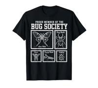 Proud Member of The Bug Society Insect Collector Botanical T-Shirt