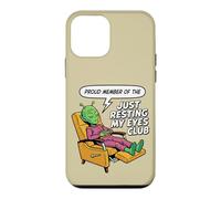 Proud Member of The Just Resting My Eyes Club Alien UFO Case for iPhone 12 mini