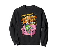 Proud Member of The Just Resting My Eyes Club Funny Frog Sweatshirt