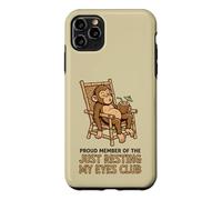 Proud Member of The Just Resting My Eyes Club Monkey Case for iPhone 11 Pro Max