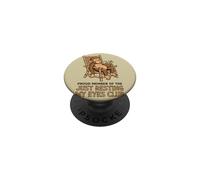 Proud Member of The Just Resting My Eyes Club Monkey PopSockets Adhesive PopGrip