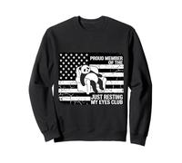 Proud Member Of The Just Resting My Eyes Club Panda Sweatshirt