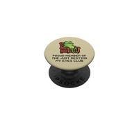 Proud Member Of The Just Resting My Eyes Club Pixel Frog PopSockets Adhesive PopGrip