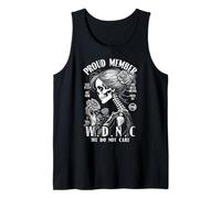 Proud Member of The We Do Not Care Club WDNC Gothic Feminist Tank Top
