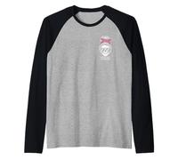 Proud Member of We Do Not Care Club WDNC Skeleton Messy Bun Raglan Baseball Tee