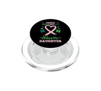 Proud Metastatic Breast Cancer Warrior Daughter PopSockets PopGrip for MagSafe