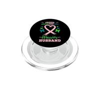 Proud Metastatic Breast Cancer Warrior Husband PopSockets PopGrip for MagSafe