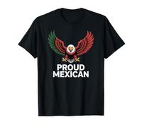 Proud Mexican Eagle Patriotic Wings T-Shirt
