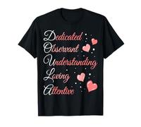 Proud Midwife Traits Doula Abbreviations T-Shirt