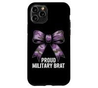 PROUD MILITARY BRAT Camo Bow Army Family Veteran Case for iPhone 11 Pro
