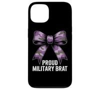 PROUD MILITARY BRAT Camo Bow Army Family Veteran Case for iPhone 13