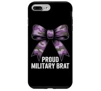 PROUD MILITARY BRAT Camo Bow Army Family Veteran Case for iPhone 7 Plus/8 Plus