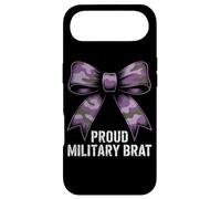 PROUD MILITARY BRAT Camo Bow Army Family Veteran Case for iPhone Air