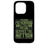 Proud Military Dad American USA Flag Soldier Veteran - Son Case for iPhone 15 Pro