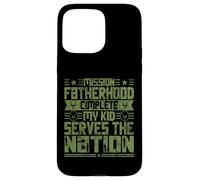 Proud Military Dad American USA Flag Soldier Veteran - Son Case for iPhone 15 Pro Max