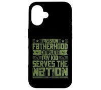 Proud Military Dad American USA Flag Soldier Veteran - Son Case for iPhone 16