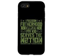 Proud Military Dad American USA Flag Soldier Veteran - Son Case for iPhone SE (2020) / 7 / 8