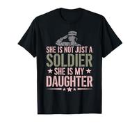 Proud Military Daughter Design for Strong Military Daughters T-Shirt