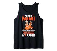Proud Mimi of A Leukemia Warrior Cancer Supporting Grandson Tank Top