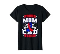 Proud Mom of A CHD Warrior CHD Awareness Support T-Shirt