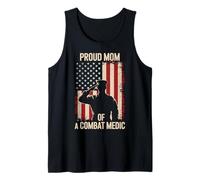 Proud Mom of a Combat Medic Veteran Tank Top