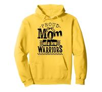 Proud Mom of a Few Warriors T Strong Kids Mother Tee Pullover Hoodie