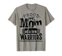 Proud Mom of a Few Warriors T Strong Kids Mother Tee T-Shirt
