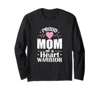 Proud Mom of a Heart Warrior Long Sleeve T-Shirt
