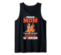 Proud Mom of A Leukemia Warrior Cancer Supporting Son Mother Tank Top