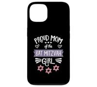 Proud Mom of the Bat Mitzvah Girl Jewish Celebration Mother Case for iPhone 13