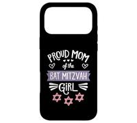 Proud Mom of the Bat Mitzvah Girl Jewish Celebration Mother Case for iPhone 17 Pro Max