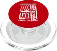 Proud Mom Red Fridays Until My Hero Comes Home - RED Friday PopSockets PopGrip for MagSafe