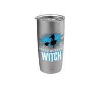 Proud Montana Witch Witchcraft Magic Halloween Stainless Steel Insulated Tumbler