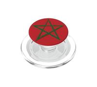 Proud Moroccans or Moroccan Fan? A Vintage Morocco Flag Star PopSockets PopGrip for MagSafe