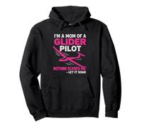 Proud Mother Of A Glider Pilot Flight Gliding Soaring Pullover Hoodie