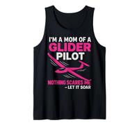 Proud Mother of A Glider Pilot Flight Gliding Soaring Tank Top