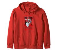 Proud Mother Of A Pulmonary Embolism Warrior, PE Support Zip Hoodie