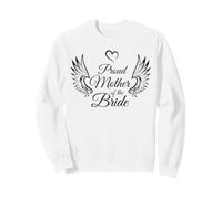 Proud Mother of the Bride Graphic - Bridal Shower Gift Sweatshirt